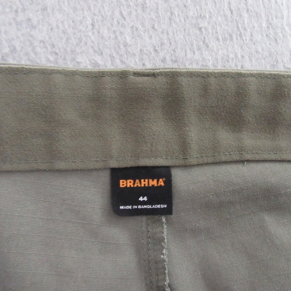 Brahma Mens Cargo Shorts 44 x 10 Green Hiking Hunting Pocket Outdoor - Picture 3 of 9